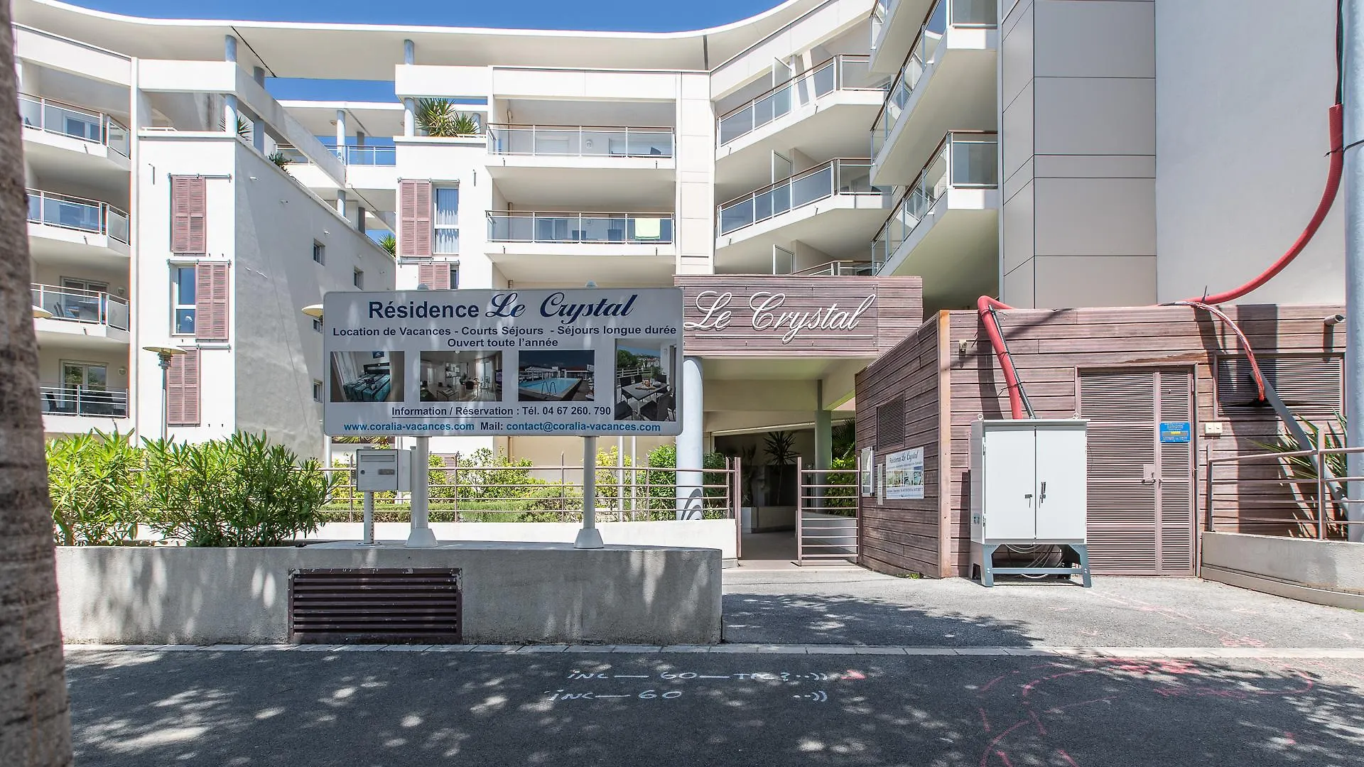 Aparthotel Vacanceole - Residence Le Crystal Cagnes-sur-Mer