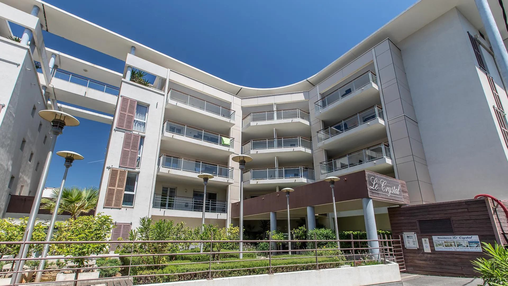 Vacancéole - Résidence Le Crystal Cagnes-sur-Mer Aparthotel